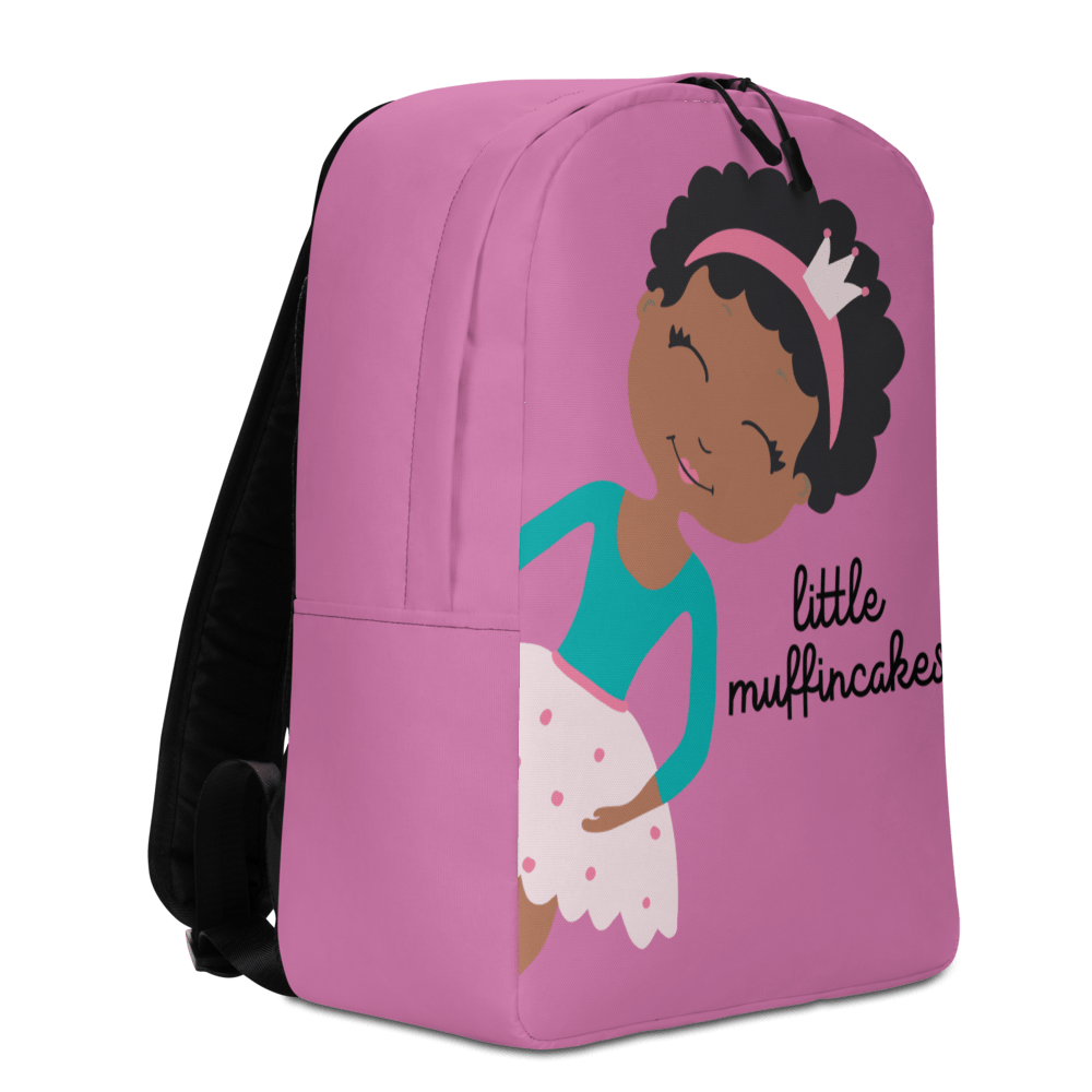 Afro lady backpack shop