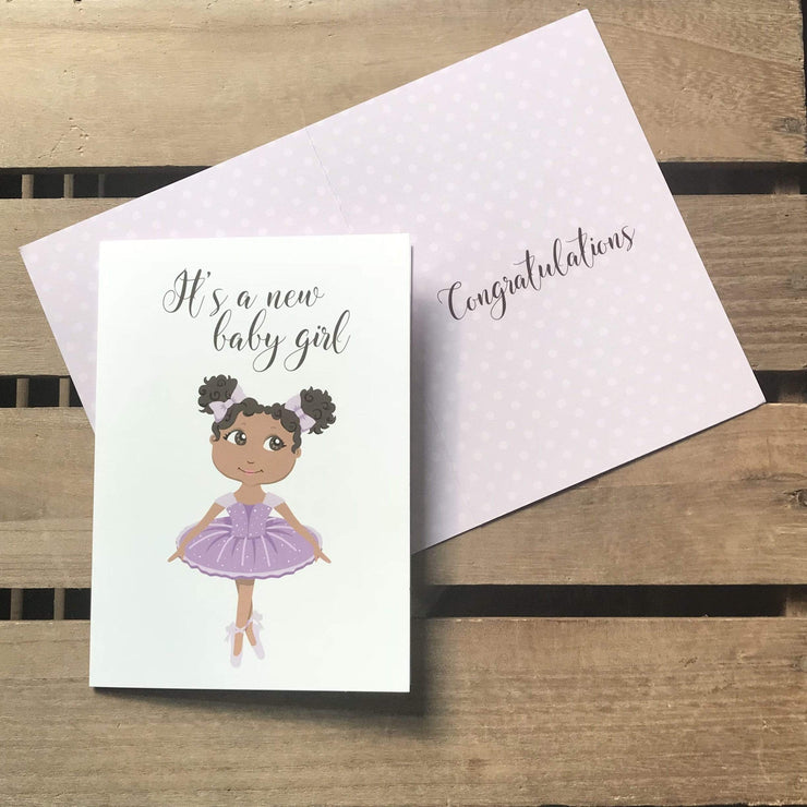It’s A Baby Girl greeting card