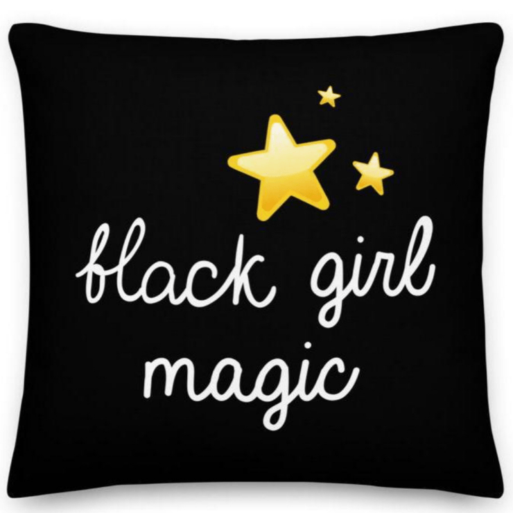 Black Girl Magic Pillow