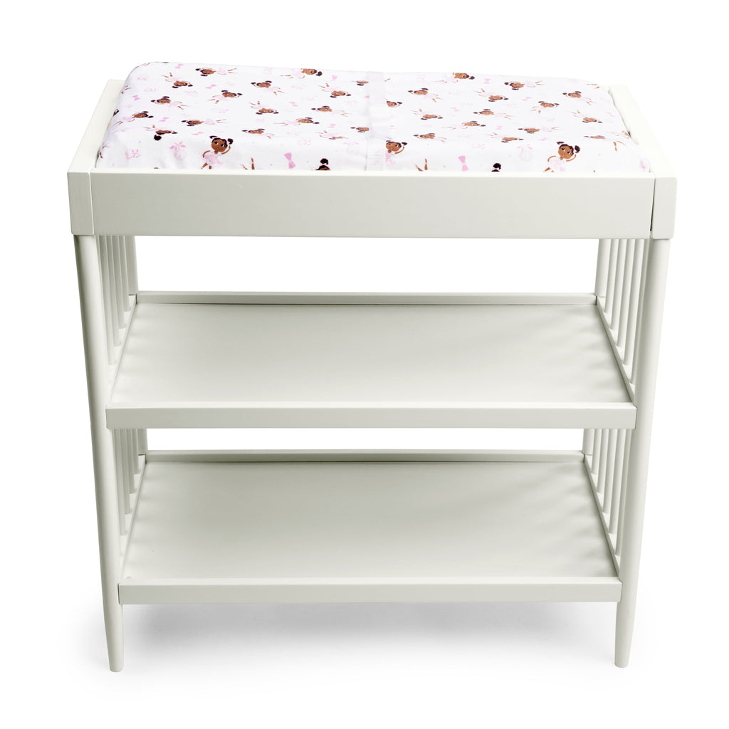 Target changing table clearance pad